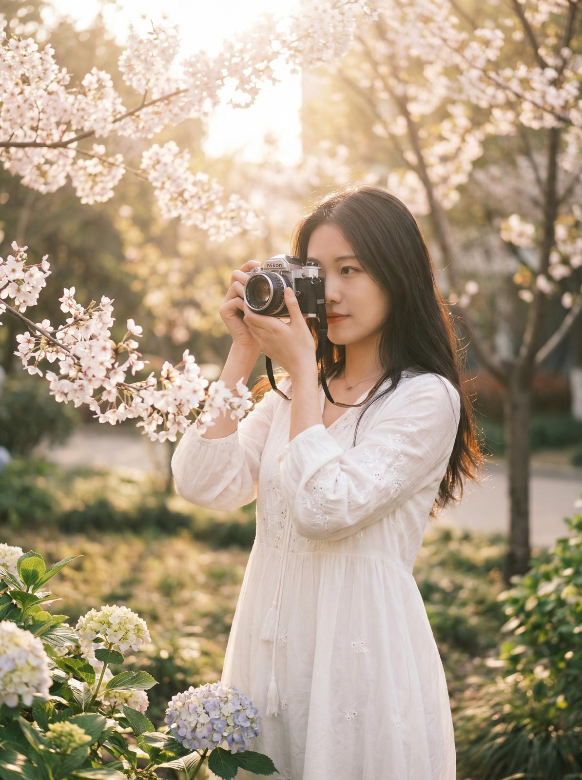 校花原创春日校园写真传媒